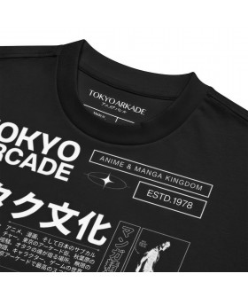 Чорна футболка «Kanji»