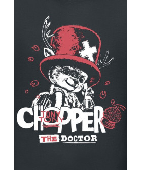 Чоловіча чорна футболка «Tony Tony Chopper - The Doctor»
