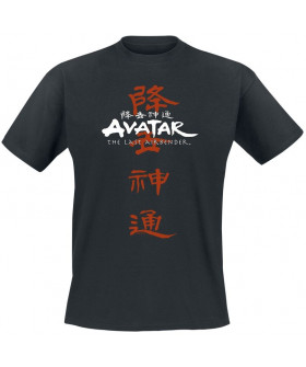 Чоловіча чорна футболка «Kanji»