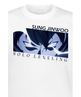 Чоловіча біла футболка «Sung Jinwoo»