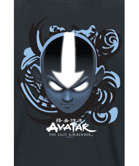 Чоловіча чорна футболка «The Last Airbender»