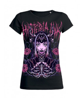 Жіноча чорна футболка «Corredor Mask - Girls' T-shirt»