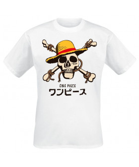 Чоловіча біла футболка «Skull»