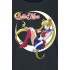 Жіноча чорна футболка «Sailor Moon»