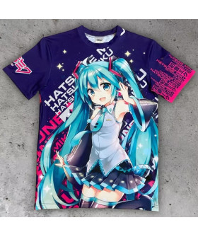 Чоловіча футболка «Hatsune Miku Expressive Vibes»
