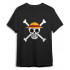 Чоловіча чорна футболка «One Piece Skull Black»
