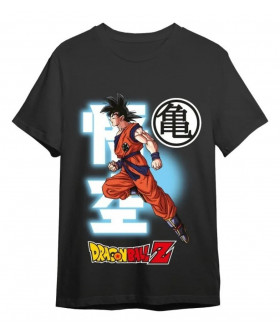 Чоловіча чорна футболка «Dragon Ball Z Goku Fly Black»