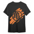 Чоловіча чорна футболка «Dragon Ball Logo Kame Black»