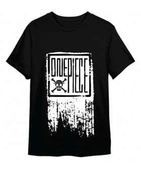 Чоловіча чорна футболка «One Piece One Piece Logo Black»