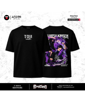Чоловіча оверсайз-футболка Jujutsu Kaisen «Toji Fushiguro»