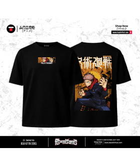 Чоловіча оверсайз-футболка Jujutsu Kaisen «Yuji Itadori»