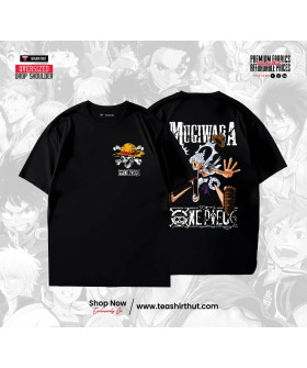 Чоловіча оверсайз-футболка One Piece «Monkey D. Luffy Mugiwara»