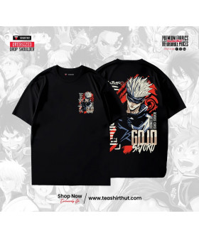 Чоловіча оверсайз-футболка Jujutsu Kaisen «Gojo Satoru»