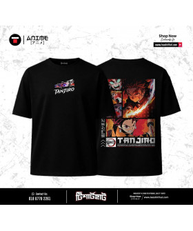 Чоловіча оверсайз-футболка Demon Slayer «Tanjiro»