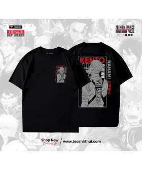 Чоловіча оверсайз-футболка Jujutsu Kaisen «Kento Nanami»