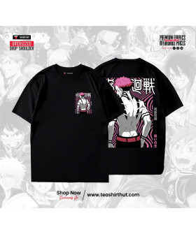 Чоловіча оверсайз-футболка Jujutsu Kaisen «Sukuna»