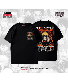 Чоловіча оверсайз-футболка My Hero Academia «Katsuki Bakugo»