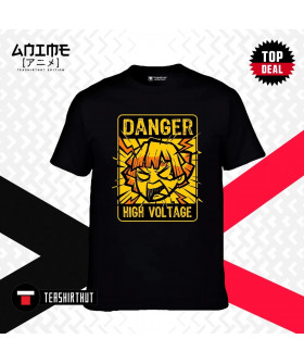 Чоловіча футболка Demon Slayer «Agatsuma Zenitsu High Voltage»