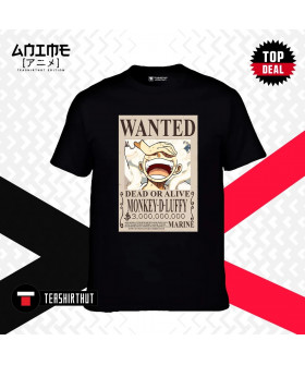 Чоловіча футболка One Piece «Monkey D. Luffy Wanted»