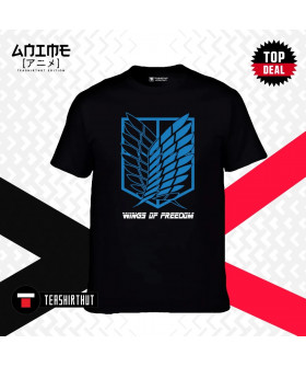 Чоловіча футболка Attack on Titan «Wings of Freedom»