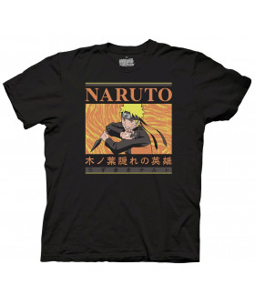 Унісекс футболка «Naruto Shippuden — Naruto Hero Of The Hidden Leaf»
