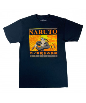 Унісекс футболка «Naruto Shippuden — Naruto Hero Of The Hidden Leaf»
