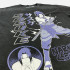 Унісекс футболка «Naruto Shippuden — Sasuke Monochrome»