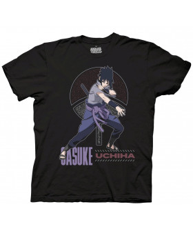 Унісекс футболка «Naruto Shippuden — Sasuke Uchiha Clan Symbol»