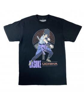 Унісекс футболка «Naruto Shippuden — Sasuke Uchiha Clan Symbol»
