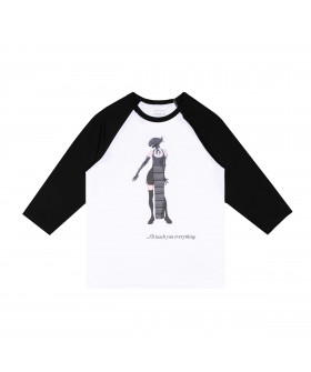 Чоловіча футболка «Chainsaw Man — Bomb Girl Raglan»