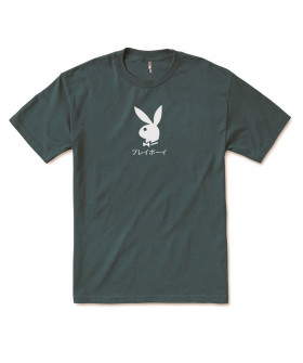 Унісекс футболка «Playboy x Color Bars — Monochrome Bunny Ace of Spades»