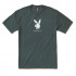 Унісекс футболка «Playboy x Color Bars — Monochrome Bunny Ace of Spades»