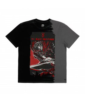 Чоловіча футболка «Berserk — Black Swordsman Tie Dye»
