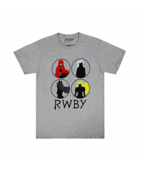 Унісекс футболка «RWBY — Silhouettes In Circles»