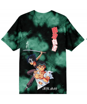 Чоловіча футболка «Yu Yu Hakusho — Hiei Yusuke Kanji Dye»