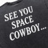 Чоловіча оверсайз-футболка «Crunchyroll x Logic x Cowboy Bebop — See You Space Cowboy»