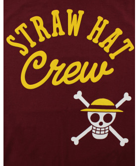 Чоловіча футболка «One Piece — Gold & Blue Straw Hat Crew»