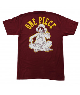 Чоловіча футболка «One Piece — Gold & Blue Straw Hat Crew»