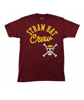 Чоловіча футболка «One Piece — Gold & Blue Straw Hat Crew»