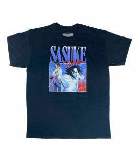 Унісекс футболка «Naruto Shippuden — Sasuke Uchiha '90s»