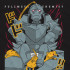 Чорна чоловіча футболка з аніме-принтом «Алфонс Елрік у стилі Fullmetal Alchemist»