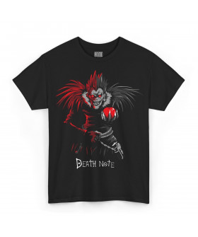 Чорна чоловіча футболка з аніме-принтом «T-shirt Death Note - Ryuk»