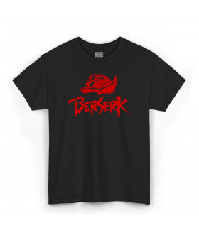 Чорна чоловіча футболка з аніме-принтом «T-shirt Berserk - Logo»