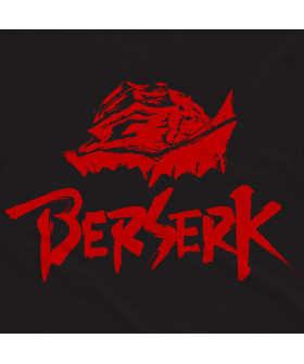 Чорна чоловіча футболка з аніме-принтом «T-shirt Berserk - Logo»