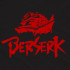 Чорна чоловіча футболка з аніме-принтом «T-shirt Berserk - Logo»