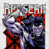 Біла чоловіча футболка з аніме-принтом «T-shirt Berserk - Anime»