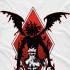 Чорна чоловіча футболка з аніме-принтом «T-shirt Black Clover - Asta e Liebe»