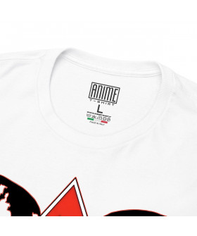 Біла чоловіча футболка з аніме-принтом «T-shirt Black Clover - Asta e Liebe»
