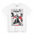 Біла чоловіча футболка з аніме-принтом «T-shirt Bleach - Ichigo Getsuga Tensho»