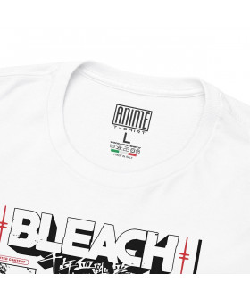 Біла чоловіча футболка з аніме-принтом «T-shirt Bleach - Ichigo Getsuga Tensho»